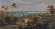 Albert Bierstadt Bahamas Harbour oil painting artist